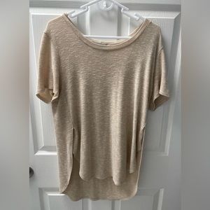 Women’s Francesca’s Dina Be oversized boho tee- SZ  Medium